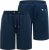 D555 Spalding Elasticated Waist Interlock Shorts Navy - Laisvalaikio kelnės ir šortai - Laisvalaikio Kelnės ir Šortai - 2XL-12XL
