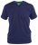 D555 Signature V-kaklo Marškinėliai Tamsiai Mėlyni - Marškinėliai - Marškinėliai - 2XL-14XL