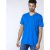 D555 Signature V-kaklo Marškinėliai Mėlyni - Marškinėliai - Marškinėliai - 2XL-14XL