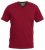 D555 Signature V-kaklo Marškinėliai Raudoni - Marškinėliai - Marškinėliai - 2XL-8XL