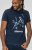 D555 Cameron Official Terminator Printed Crew Neck T-Shirt Dark Navy - Marškinėliai - Marškinėliai - 2XL-14XL