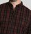 D555 Horsham Long Sleeve Shirt with Chest Pocket Burgundy/Black Check - Marškiniai - Marškiniai - 2XL-8XL