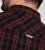 D555 Horsham Long Sleeve Shirt with Chest Pocket Burgundy/Black Check - Marškiniai - Marškiniai - 2XL-8XL