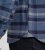 D555 Shrewsbury Long Sleeve with Chest Pocket Blue/Navy Check - Marškiniai - Marškiniai - 2XL-8XL