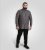 D555 Wakefield Long Sleeve AOP Guitar Printed Shirt Grey - Marškiniai - Marškiniai - 2XL-8XL