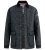 D555 Harborough Quilted Jacket with Corduroy Collar Black - Didelės vyriškos striukės - Didelės vyriškos striukės