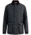 D555 Harborough Quilted Jacket with Corduroy Collar Black - Didelės vyriškos striukės - Didelės vyriškos striukės