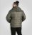 D555 Northfield hybrid soft shell dygsniuota striukė su gobtuvu khaki - Didelės vyriškos striukės - Didelės vyriškos striukės