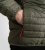 D555 Northfield hybrid soft shell dygsniuota striukė su gobtuvu khaki - Didelės vyriškos striukės - Didelės vyriškos striukės