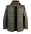 D555 Northfield hybrid soft shell dygsniuota striukė su gobtuvu khaki - Didelės vyriškos striukės - Didelės vyriškos striukės