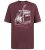 D555 Barnsley Guitar and Amp Crew Neck T-Shirt Burgundy - Marškinėliai - Marškinėliai - 2XL-14XL