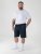 D555 Mitchell 2 Stretch Elasticated Waist Shorts Navy - Laisvalaikio kelnės ir šortai - Laisvalaikio Kelnės ir Šortai - 2XL-12XL