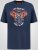 D555 Hockney Motorbike With Flame Wings Printed T-shirt Navy - Marškinėliai - Marškinėliai - 2XL-14XL