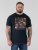 D555 Otto Official Pink Floyd 50th Anniversary Printed T-Shirt Navy - Marškinėliai - Marškinėliai - 2XL-14XL