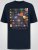 D555 Otto Official Pink Floyd 50th Anniversary Printed T-Shirt Navy - Marškinėliai - Marškinėliai - 2XL-14XL