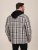 D555 Hayes Marškinių tipo striukė Pilka - Marškiniai - Marškiniai - 2XL-8XL