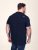 D555 Slater Markšinėliai su spauda Tamsiai mėlyna - Marškinėliai - Marškinėliai - 2XL-14XL
