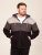 D555 Fitzgerald Zip Through Hoody With Cut & Sew Panels Juoda - Megztiniai ir džemperiai - Megztiniai ir Džemperiai - 2XL-14XL