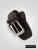 D555 Malcolm Braided Belt Brown - Diržai - Didelių dydžių diržai - W40-W70/2XL-8XL