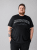 Jack & Jones CALEB VARSITY O-Neck T-Shirt Black - Marškinėliai - Marškinėliai - 2XL-14XL