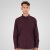 Double Outfitters GS-5225 Oksfordo marškiniai Bordo - Marškiniai - Marškiniai - 2XL-8XL