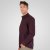 Double Outfitters GS-5225 Oksfordo marškiniai Bordo - Marškiniai - Marškiniai - 2XL-8XL