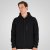 Double Outfitters MTOP-1160 Džemperis su gobtuvu ir užtrauktuku Juoda - Megztiniai ir džemperiai - Megztiniai ir Džemperiai - 2XL-14XL