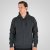 Double Outfitters MTOP-1160 Džemperis su gobtuvu ir užtrauktuku Tamsiai žalia - Megztiniai ir džemperiai - Megztiniai ir Džemperiai - 2XL-14XL