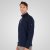 Double Outfitters MTOP-1163 Džemperis su trumpu užtrauktuku Tamsiai mėlyna - Megztiniai ir džemperiai - Megztiniai ir Džemperiai - 2XL-14XL