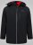 D555 Jamie Soft Shell Detachable Hood Padded Jacket Juoda - Didelės vyriškos striukės - Didelės vyriškos striukės