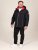 D555 Jamie Soft Shell Detachable Hood Padded Jacket Juoda - Didelės vyriškos striukės - Didelės vyriškos striukės