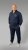 20 Nodi Ostro Stretch Fleece Cotton Tracksuit Navy - Treningai - "Didelių dydžių sportiniai kostiumai vyrams "