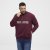 North Latitude Half Zip Džemperis Vyno Raudona - Megztiniai ir džemperiai - Megztiniai ir Džemperiai - 2XL-14XL