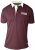 D555 NASH Short Sleeve Rugby Shirt Burgundy - Polo marškinėliai - Polo marškinėliai - 2XL-8XL