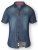 D555 DESTIN Twin Pocket Short Sleeve Vintage Denim Shirt - Marškiniai - Marškiniai - 2XL-8XL
