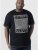 D555 OAKLEY LA Geometric Print Crew Neck T-Shirt Black - Marškinėliai - Marškinėliai - 2XL-14XL