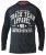 D555 KELTON Long Sleeve Raglan T-Shirt Charcoal/Black - Marškinėliai - Marškinėliai - 2XL-14XL