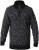 D555 REMINGTON Sweater With Woven Zipper Chest Pocket Black/Charcoal - Megztiniai ir Džemperiai - Megztiniai ir Džemperiai - 2XL-14XL