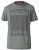 D555 OAKLEY LA Geometric Print Crew Neck T-Shirt Khaki - Marškinėliai - Marškinėliai - 2XL-14XL