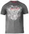 D555 Bradley T-shirt Charcoal - Marškinėliai - Marškinėliai - 2XL-14XL