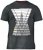 D555 Rox T-shirt Charcoal - Marškinėliai - Marškinėliai - 2XL-14XL