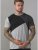 D555 Authentic T-shirt Grey - Marškinėliai - Marškinėliai - 2XL-14XL