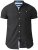 D555 Dwight Short Sleeve Shirt Black - Marškiniai - Marškiniai - 2XL-8XL
