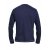 D555 Austin Long Sleeve T-shirt Navy - Marškinėliai - Marškinėliai - 2XL-14XL