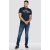 D555 Thornton Embroidery T-shirt Navy - Marškinėliai - Marškinėliai - 2XL-14XL