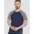 D555 Ashburn T-shirt Navy - Marškinėliai - Marškinėliai - 2XL-14XL