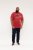 D555 Brisbane Santa Monica Route 66 Printed T-Shirt Red - Marškinėliai - Marškinėliai - 2XL-14XL