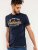D555 Jasper Authentic Printed T-shirt Navy - Marškinėliai - Marškinėliai - 2XL-14XL