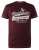 D555 Wharf California Eagle Printed T-Shirt Burgundy - Marškinėliai - Marškinėliai - 2XL-14XL