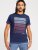 D555 Cransford Gradient Line Printed T-Shirt - Marškinėliai - Marškinėliai - 2XL-14XL